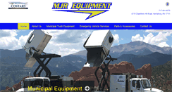 Desktop Screenshot of mjrequipment.com